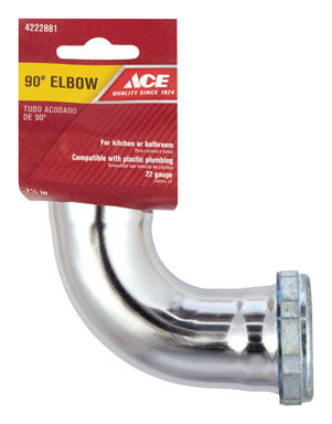 90D ELBOW 1-1/2" 22GA