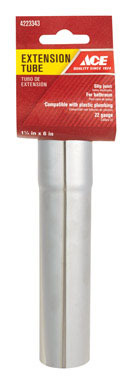 Ext Tube 1-1/4"x6" Br