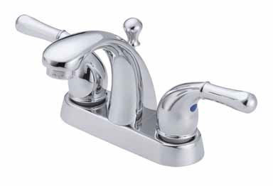 FAUCET LAV 2HNDL CHRM