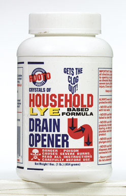 HOUSEHOLD LYE DRAIN 1LB