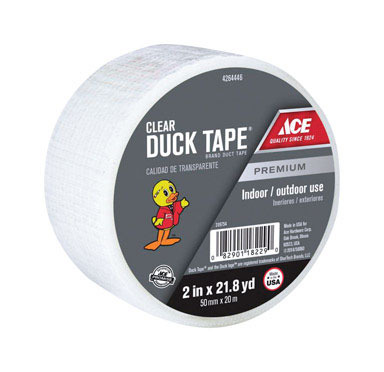 DUCT TAPE 2"X21.8YD CLR