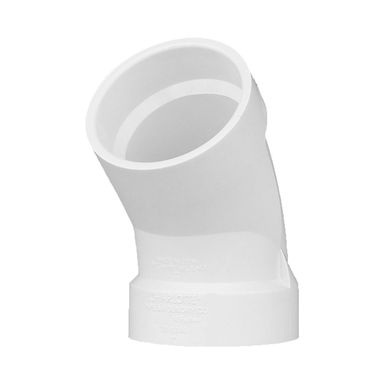 ELBOW 45 PVC DWV 2" HXH