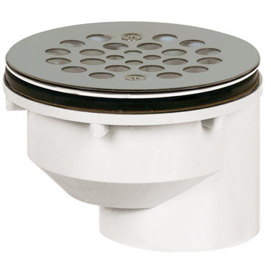 Shower Drain Os Pvc 2"