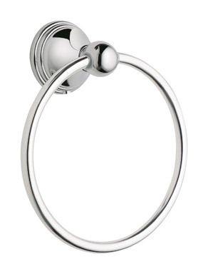 TOWEL RING 6" PRSTN CH