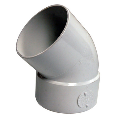 BEND-SPIGOT 1/8 PVC 3"