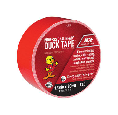 DUCT TAPE 20YD RED ACE