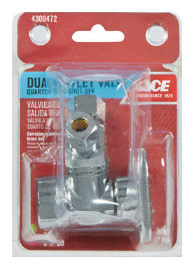 DUALVALVE QT1/2X3/8X1/4