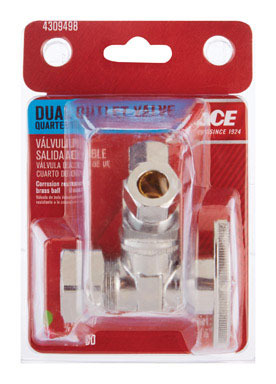 DUALVALVE QT5/8X3/8X1/4