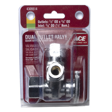 SHUT-OFF VALVE 5/8X1/2"