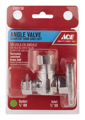 SHUTOFF VALVE 3/8X3/8"