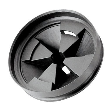 Sink Baffle 3" Blk