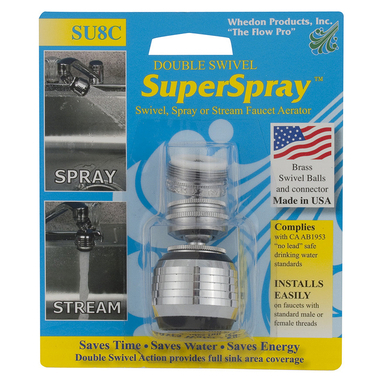 DOUBLE SWIVEL SUPERSPRAY