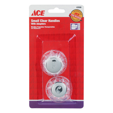 HANDLE W/ADAPTER CLR ACE