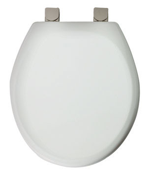 TOILET SEAT EZ ST RND WH