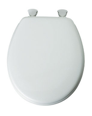 Toilet Seat Rnd Wd Wh