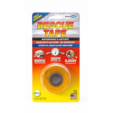 RESCUE TAPE 1" X 12' YLW