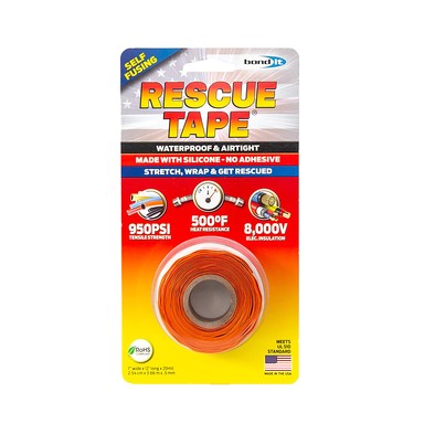 RESCUE TAPE 1" X 12' ORG