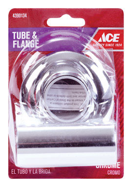 T&s Tube Flang Univ Chrm