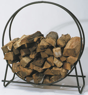 HOOP LOG RACK 40"