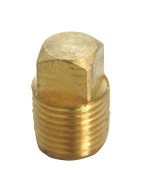 Plug Cored Sq Hd 1/4" Lf