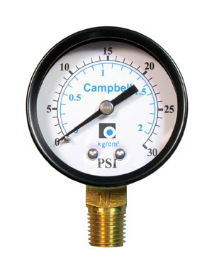 GAUGE PRESSURE 30PSI LF