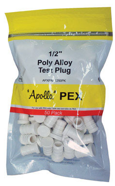 PEX POLY ALLOY PLUG 1/2