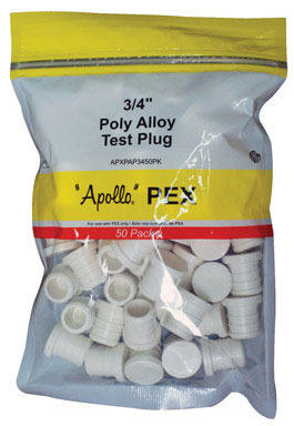 PEX POLY ALLOY PLUG 3/4