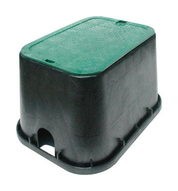 VALVE BOX W/CVR 14X19BLK