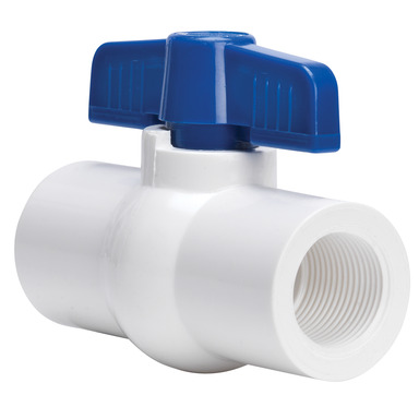 BAL VALVE PVC THRED 1/2"