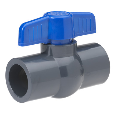 BALL VALVE 3/4SOLV PVC80