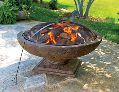 PEDESTAL FIREBOWL 42"