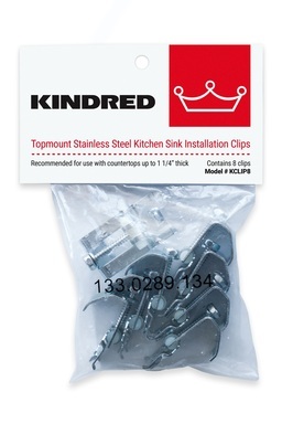 KITCHEN SINK CLIP 8PK