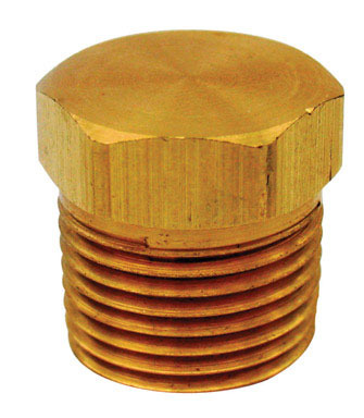 CORED HEX HD PLUG 1/2"BR