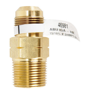 GAS APPL ADPTR15/16X3/4"