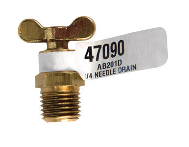 Needle Drain Cock 1/4"br