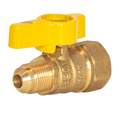 GAS VALVE 3/8FL X 1/2FIP