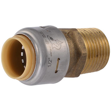 Adapter 1/2"male 4pk