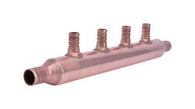 Pex Manifold 4port 1/2"