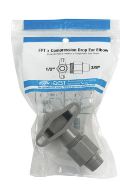 DROP EAR ELBOW 3/8X1/2"