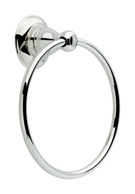 Porter Towel Ring Chrm