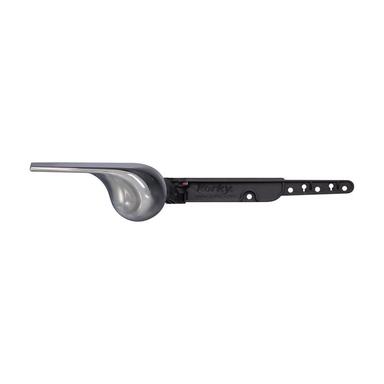 Flush Handle Uni Blk Crm