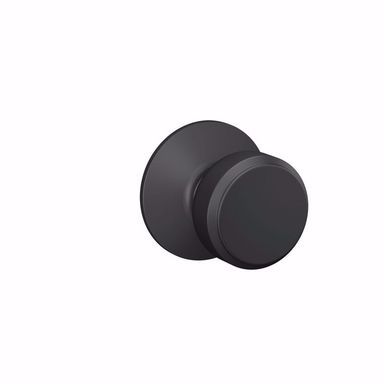 MTL KNOB BOWRY MTTE BLK