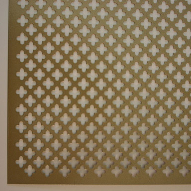 ALM SHT CLOVRLEAF 12X24"