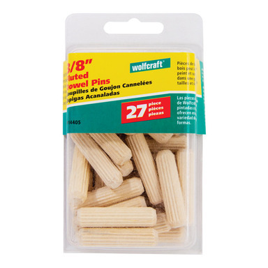 DOWEL PIN FLUTED3/8"27PK