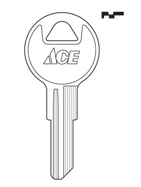 KEY CHICAGO CG16-ACE