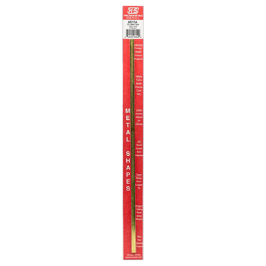TUBE BRASS SQR 2X7/32"