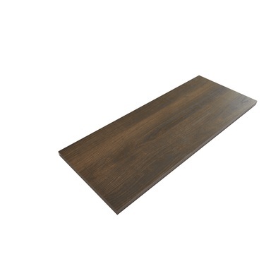 SHELF WD CHESTNUT 12X48"