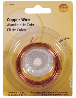 WIRE COPPER 18GA 25'