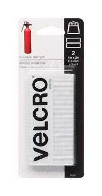 VELCRO 2"X4"IND STR WHT