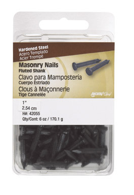 MASONRY NAIL 1" 6OZ